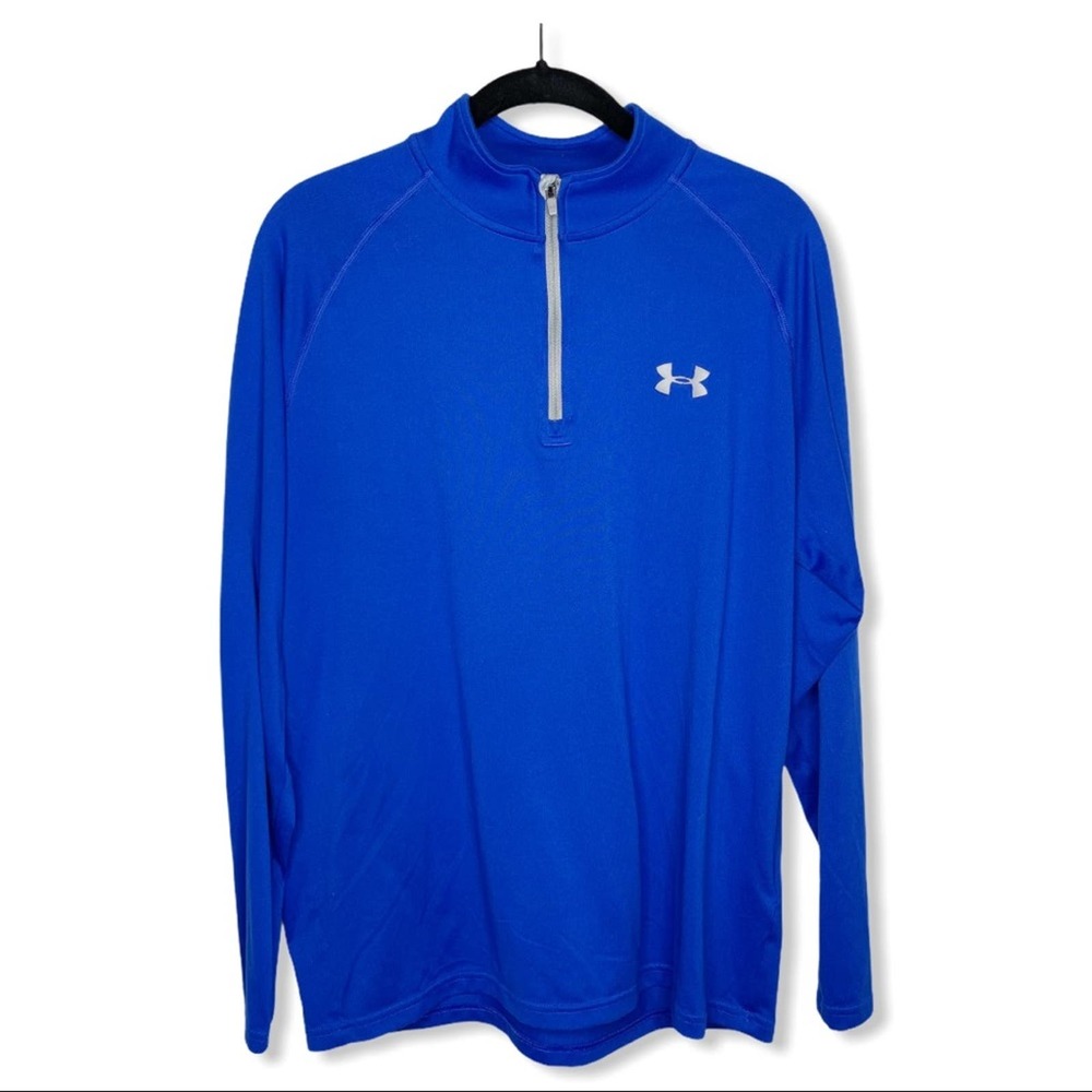 Under Armour Men's Royal Blue Quarter-Zip Pullover